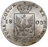 4 grosze (1/6 talara), 1803 A, mennica Berlin; Olding 109, Schrötter 74; pięknie zachowana moneta.