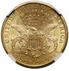 20 dolarów, 1885 CC, mennica Carson City; typ Liberty Head, z motto na rewersie; Fr. 179, KM 74.3;..