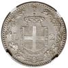 2 liry, 1887 R, mennica Rzym; KM 23, Pagani 598; bardzo ładnie zachowana moneta w pudełku firmy NG..