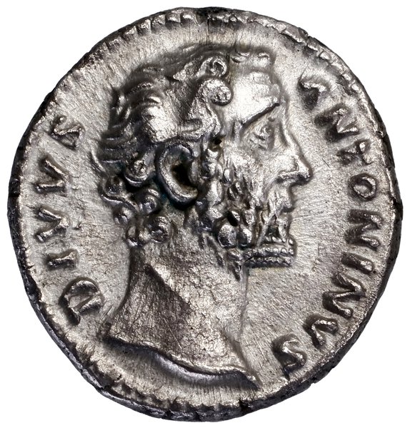 Denar pośmiertny, po 161, Rzym