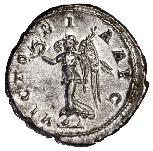 Antoninian, 238–239, Rzym; Aw: Popiersie cesarza