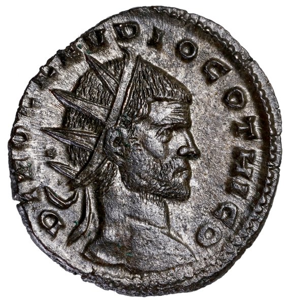 Antoninian bilonowy (pośmiertny), 270–271 (wybity za panowania Kwintyliusza lub Aureliana), Mediolan