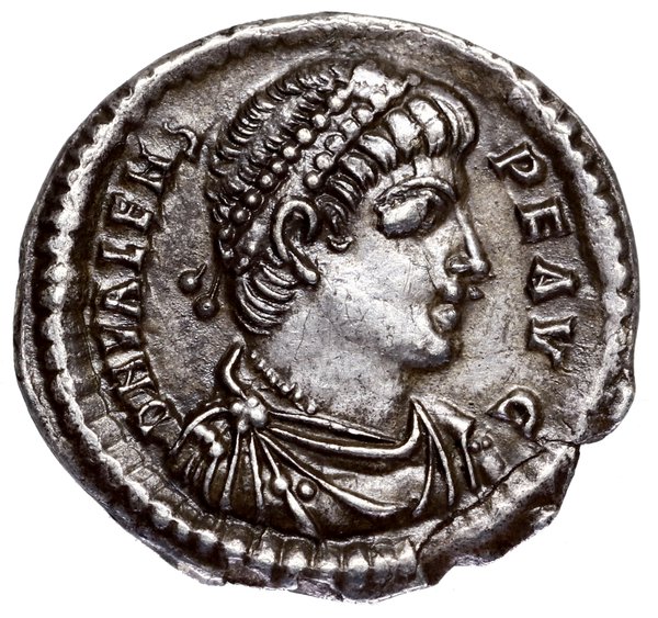 Silikwa, 367–375, Antiochia; Aw: Głowa cesarza w