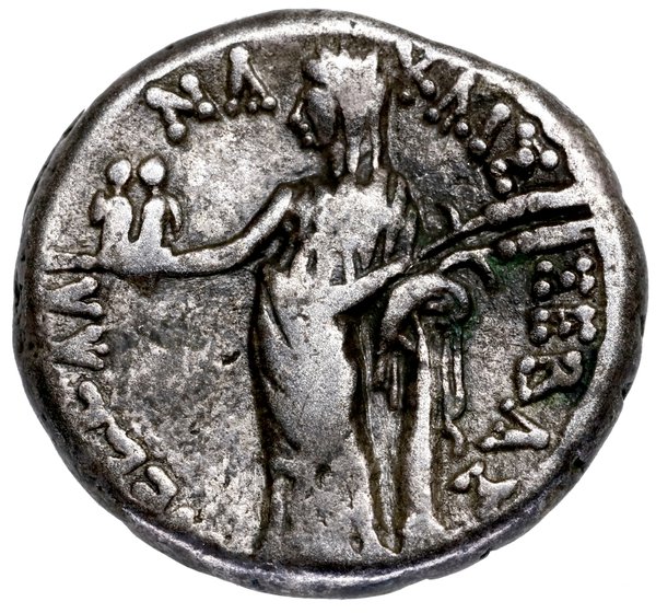 Tetradrachma bilonowa, 42–43 (3 rok panowania), Aleksandria