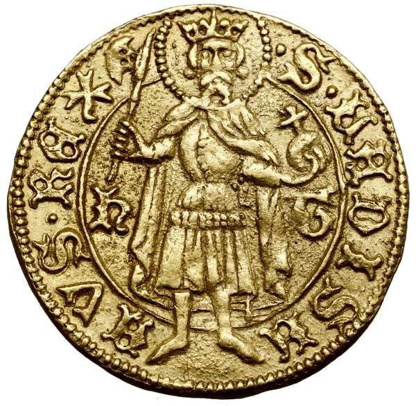 Goldgulden, bez daty (1443), Sybin (węg. Nagysze