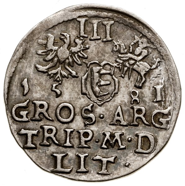 Trojak, 1581, Wilno