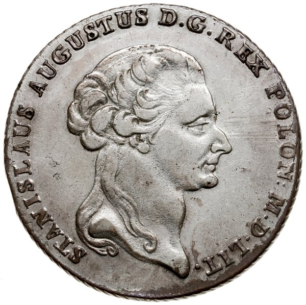 Talar, 1795, Warszawa; Aw: Głowa króla w prawo, 