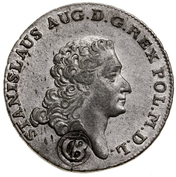 Dwuzłotówka, 1766; fałszerstwo pruskie z kontram