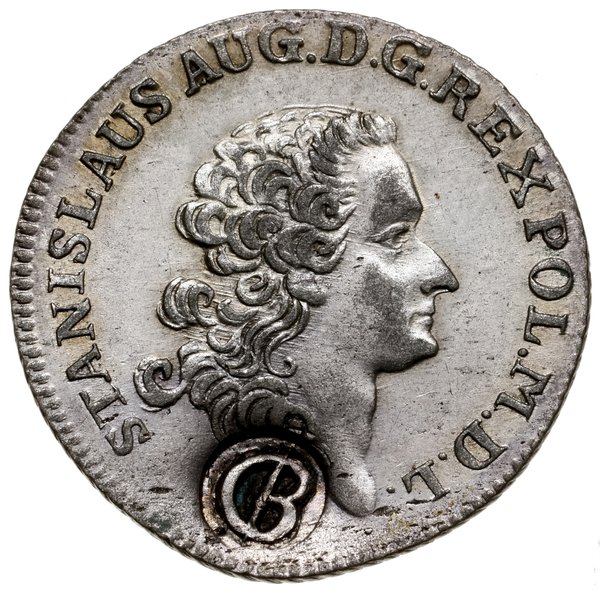 Złotówka (4 grosze), 1766; fałszerstwo pruskie z