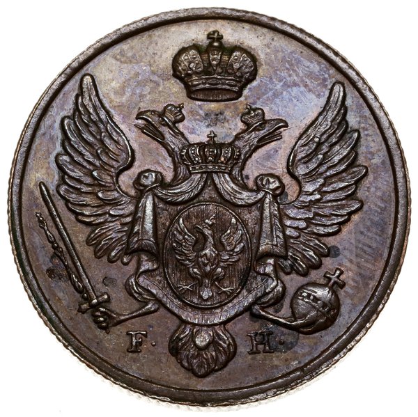 3 grosze, 1827 FH, Warszawa