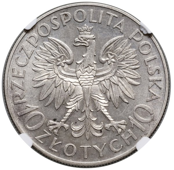 10 złotych, 1933, Warszawa; Jan III Sobieski – 2