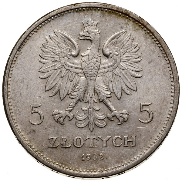 5 złotych, 1932, Warszawa