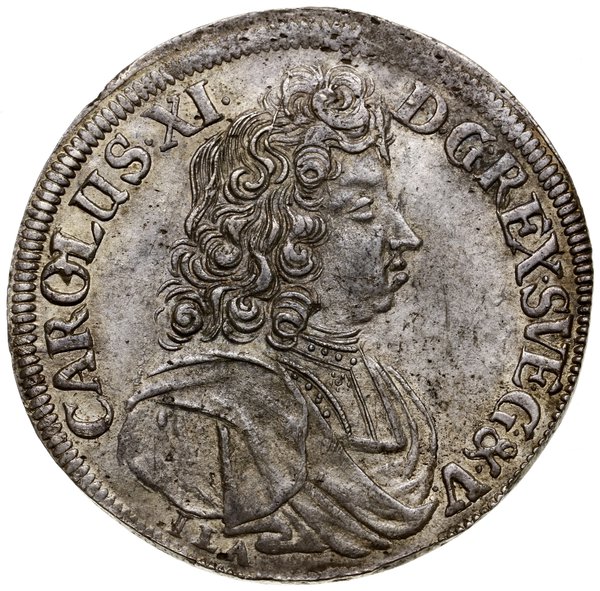 2/3 talara (gulden), 1689 ILA, Szczecin; Aw: Pop
