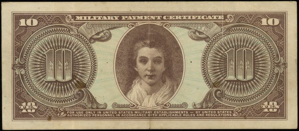 Kompletny zestaw banknotów zastępczych serii 541 z lat 50 XX w. (1958 rok)