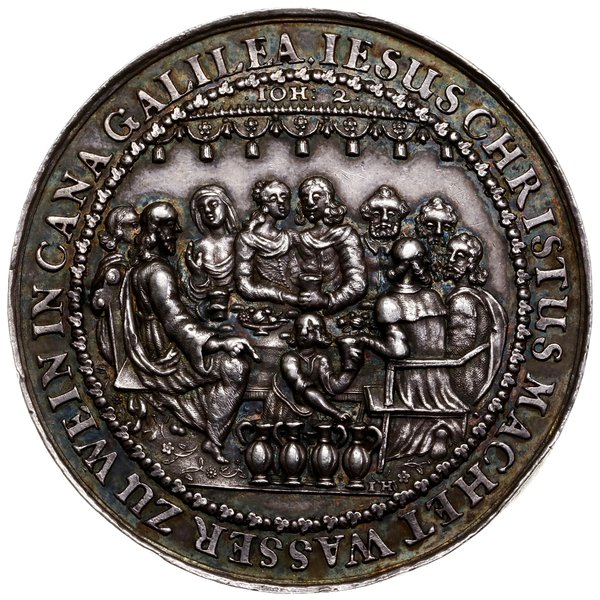 Medal na pamiątkę ślubu i cudu w Kanie Galilejsk