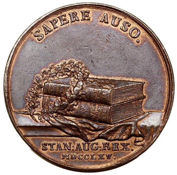 Medal pamiątkowy, 1771, autorstwa Jana Filipa Ho