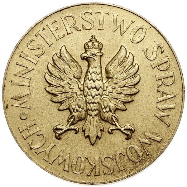 Złoty Medal za Konia Remontowego, 1933, projektu Stefana Rufina Koźbielewskiego, Warszawa