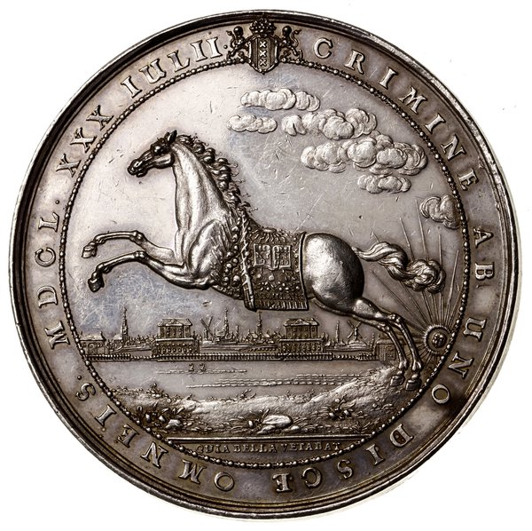 Medal satyryczny wybity z okazji śmierci namiestnika Holandii Wilhelma II Orańskiego, 1650, autorstwa  Sebastiana Dadlera