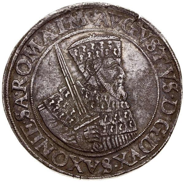 Talar, 1555, Annaberg; Aw: Popiersie władcy trzy