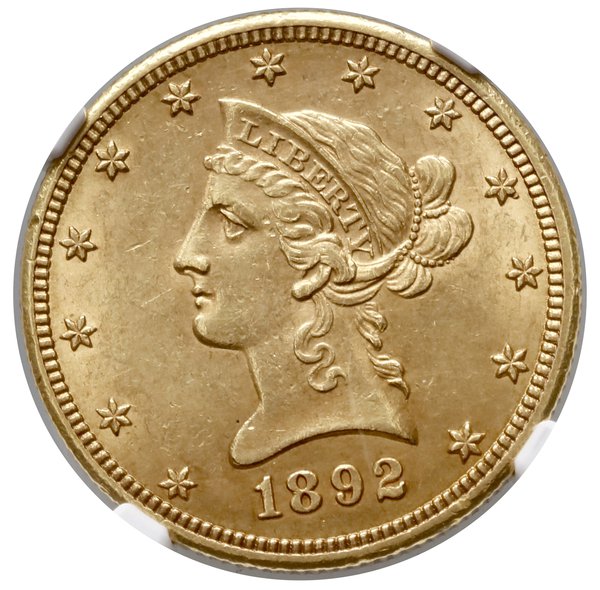 10 dolarów, 1892 CC, Carson City