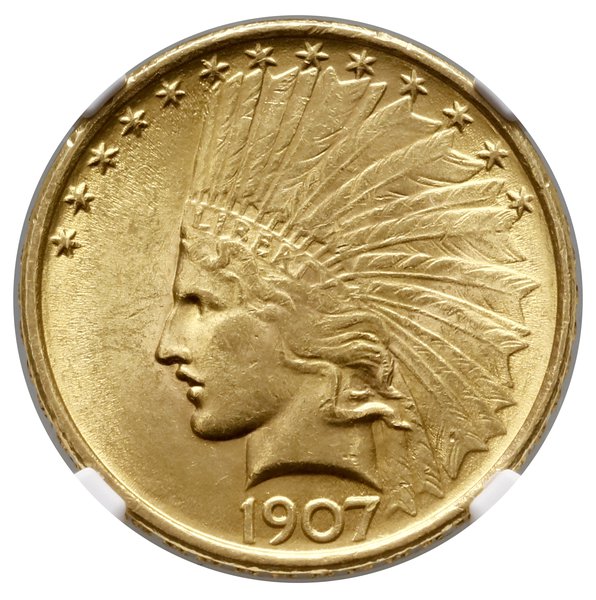 10 dolarów, 1907, Filadelfia