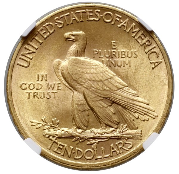 10 dolarów, 1911, Filadelfia; typ Indian Head, w
