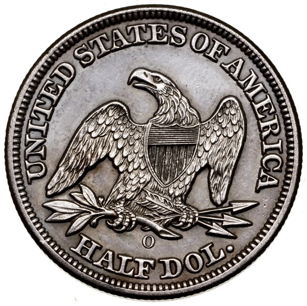 1/2 dolara, 1858 O, Nowy Orlean