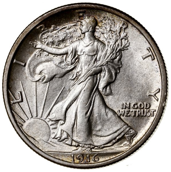 1/2 dolara, 1916, Filadelfia