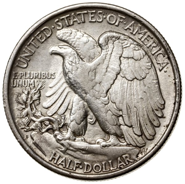 1/2 dolara, 1917 S (rev), San Francisco