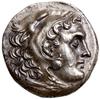 Tetradrachma (z imieniem Aleksandra III Wielkiego), 230–200 pne, Sinope; Aw: Głowa Heraklesa nakry..