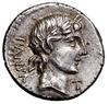 Denar, 90 pne, Rzym; Aw: Głowa Apollina w wieńcu laurowym w prawo, z lewej PANSA, z prawej litera ..