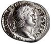 Denar, 66–67, Rzym; Aw: Głowa cesarza w wieńcu laurowym w prawo, IMP NERO CAESAR AVGVSTVS;  Rw: Sa..