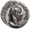 Denar, 217, Rzym; Aw: Popiersie cesarza w wieńcu laurowym w prawo, IMP C M OPEL SEV MACRINVS AVG; ..