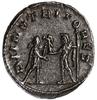 Antoninian bilonowy, 258–260, Antiochia; Aw: Popiersie cezara w koronie radialnej w prawo, P COR S..