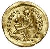Solidus, 430–440, Konstantynopol; Aw: Popiersie cesarza na wprost, D N THEODOSIVS P F AVG;  Rw: Ko..