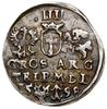 Trojak, 1598, Wilno; popiersie króla z wachlarzowatą kryzą, data przedzielona znakiem mennicy (gło..