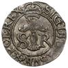 1/2 öre, 1597, Sztokholm; odmiana z SVE & POL REX w legendzie awersu; Kop. 10515 (R3), SB 22a; sta..