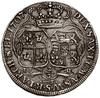 2/3 talara (coselgulden), 1707, Drezno; na rewersie znak menniczy hak i litery IL - H (inicjały mi..