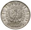 5 złotych. 1936, Warszawa; Józef Piłsudski; Kop. 2961, Parchimowicz 118c; pięknie zachowana moneta..