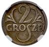 2 grosze, 1927, Warszawa; moneta obiegowa ale wybita w srebrze; Kop. 2797 (R5),Parchimowicz P104e,..