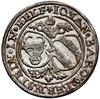 1/8 talara (grosz), 1541, Kłodzko; Aw: Tarcze herbowe (głowa Wołu – herb Perensteinów oraz dwa łuk..
