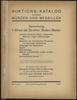 Katalog aukcyjny Otto Helbing Nachf. „Sammlung Alfred del Strother Baden-Baden” 14. Februar 1921. ..