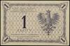 1 złoty, 28.02.1919; seria 21 I, numeracja 045351; Lucow 563 (R3), Miłczak 47b; bez złamań,  ale z..