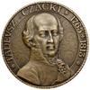 Medal na 100. rocznicę śmierci Tadeusza Czackiego (1765–1813), 1913, projektu Jana Wysockiego;  Aw..