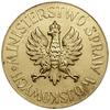 Złoty Medal za Konia Remontowego, 1933, projektu Stefana Rufina Koźbielewskiego, Warszawa;  Aw: Or..