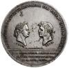 Medal na pamiątkę setnej rocznicy przyłączenia Rygi do Rosji, 1810 (?); Aw: Popiersia Piotra I i A..