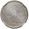 Trade dolar, 1902 B, Bombaj; KM T5; srebro; moneta w pudełku NGC nr 5777441-005 z oceną MS63.