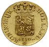 Dukat, 1810, Utrecht; Delmonte 1180, Fr. 322, Schulman 133; złoto, 3.51 g; pięknie zachowany,  nie..