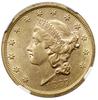 20 dolarów, 1867, Filadelfia; typ Liberty Head, with motto; Fr. 174, KM 74.2; złoto próby 900, ok...