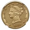 10 dolarów, 1880 CC, Carson City; typ Liberty Head, with motto; Fr. 161, KM 102; złoto próby 900, ..